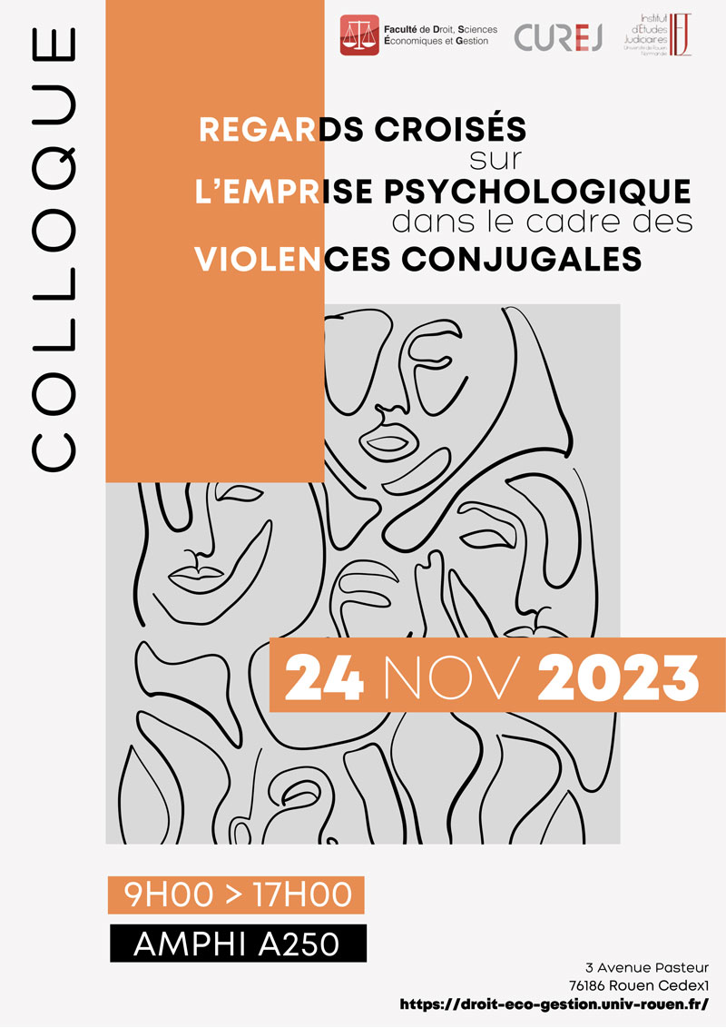 Colloque Rouen 24 novembre 2023 Emprise psychologique